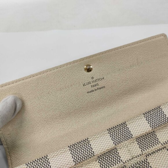 Louis Vuitton Damier Azur Sarah Wallet - Picture 6 of 7